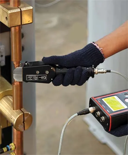 Industrial Monitech weld quality monitor for spot welding inspection
